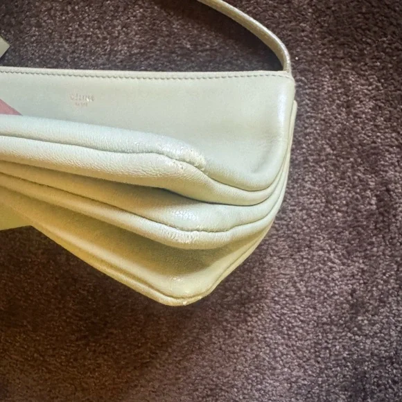 Mint green Celine trio Bag - Picture 4 of 9